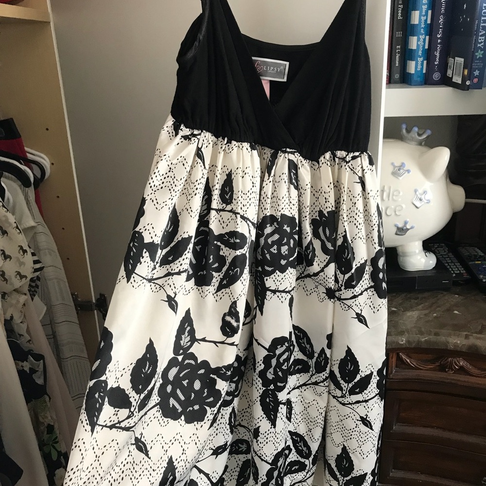 Lipsy dress, from London. Very cute.